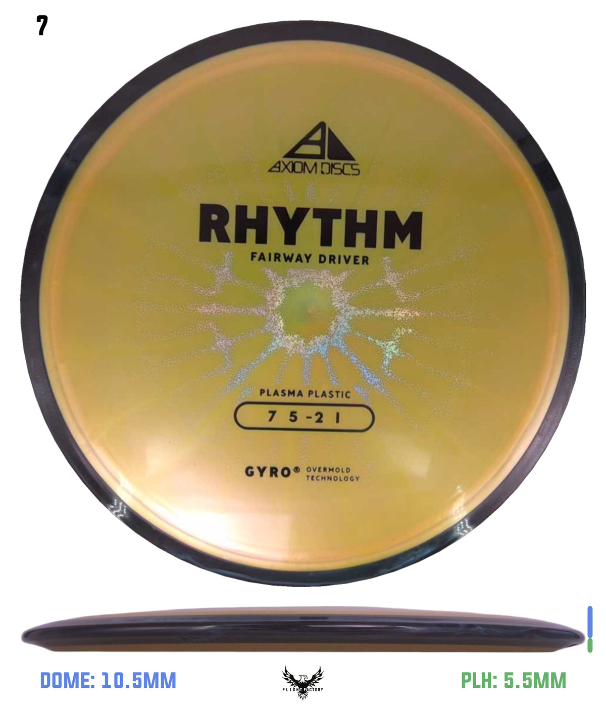 Axiom Plasma Rhythm - New Stock Stamp
