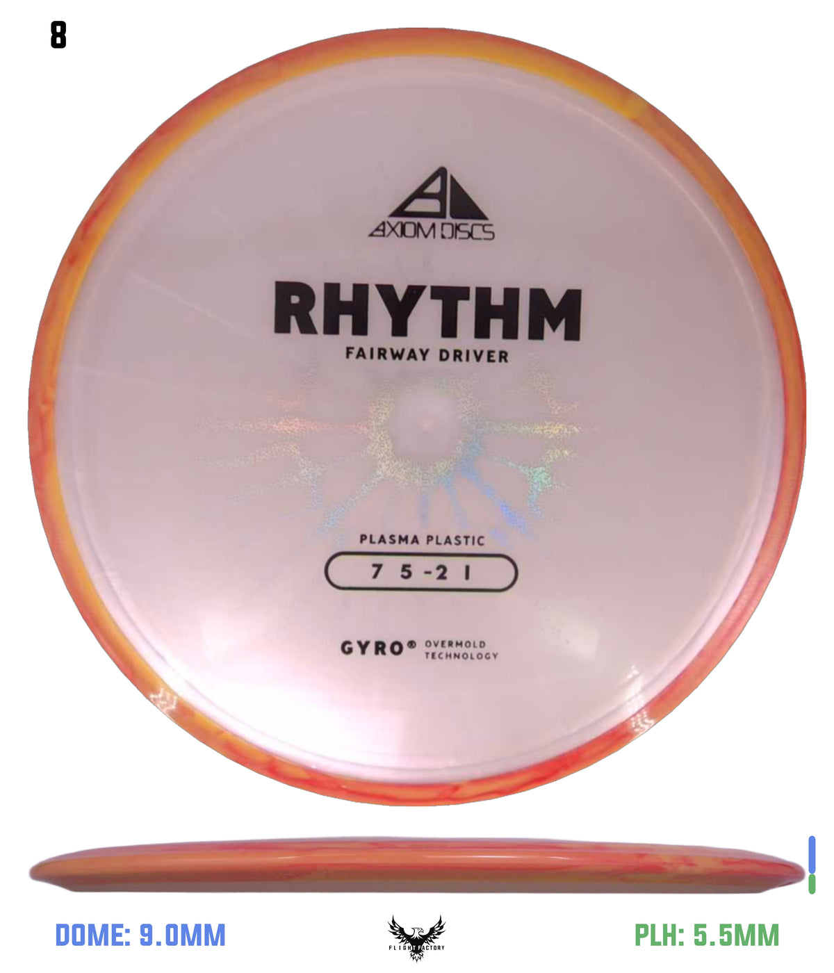 Axiom Plasma Rhythm - New Stock Stamp