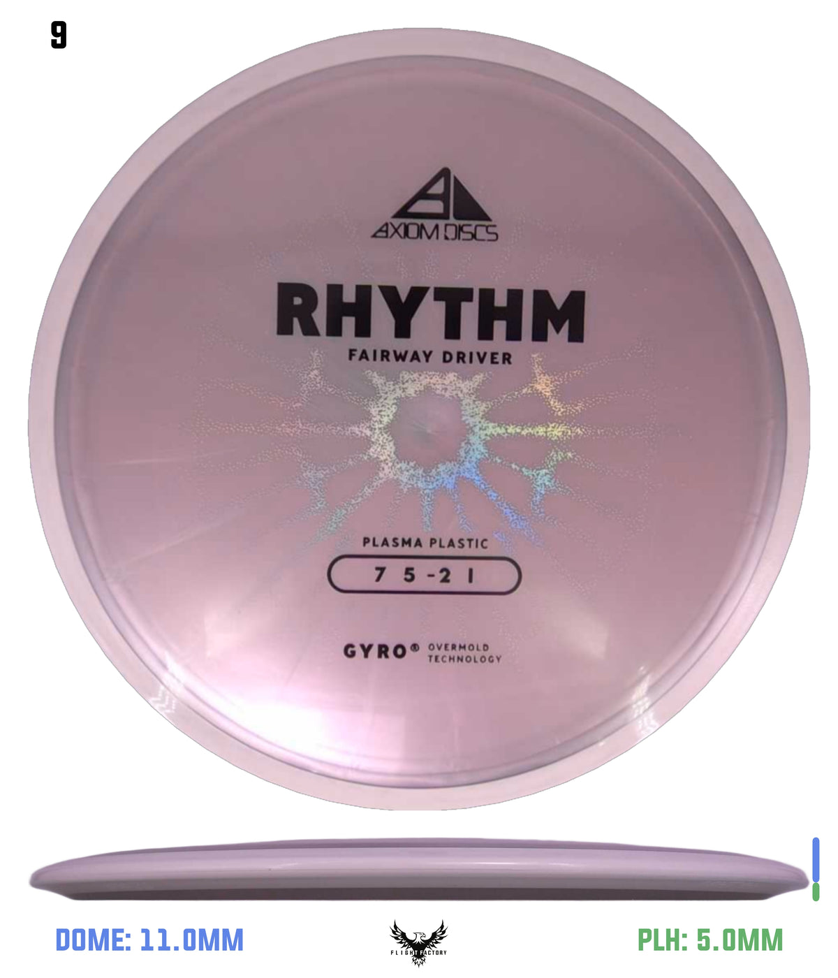 Axiom Plasma Rhythm - New Stock Stamp