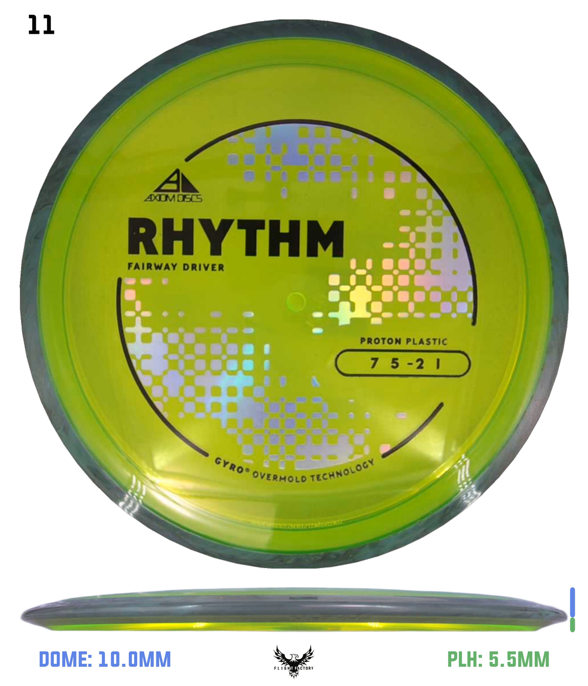 Axiom Proton Rhythm - New Stock Stamp