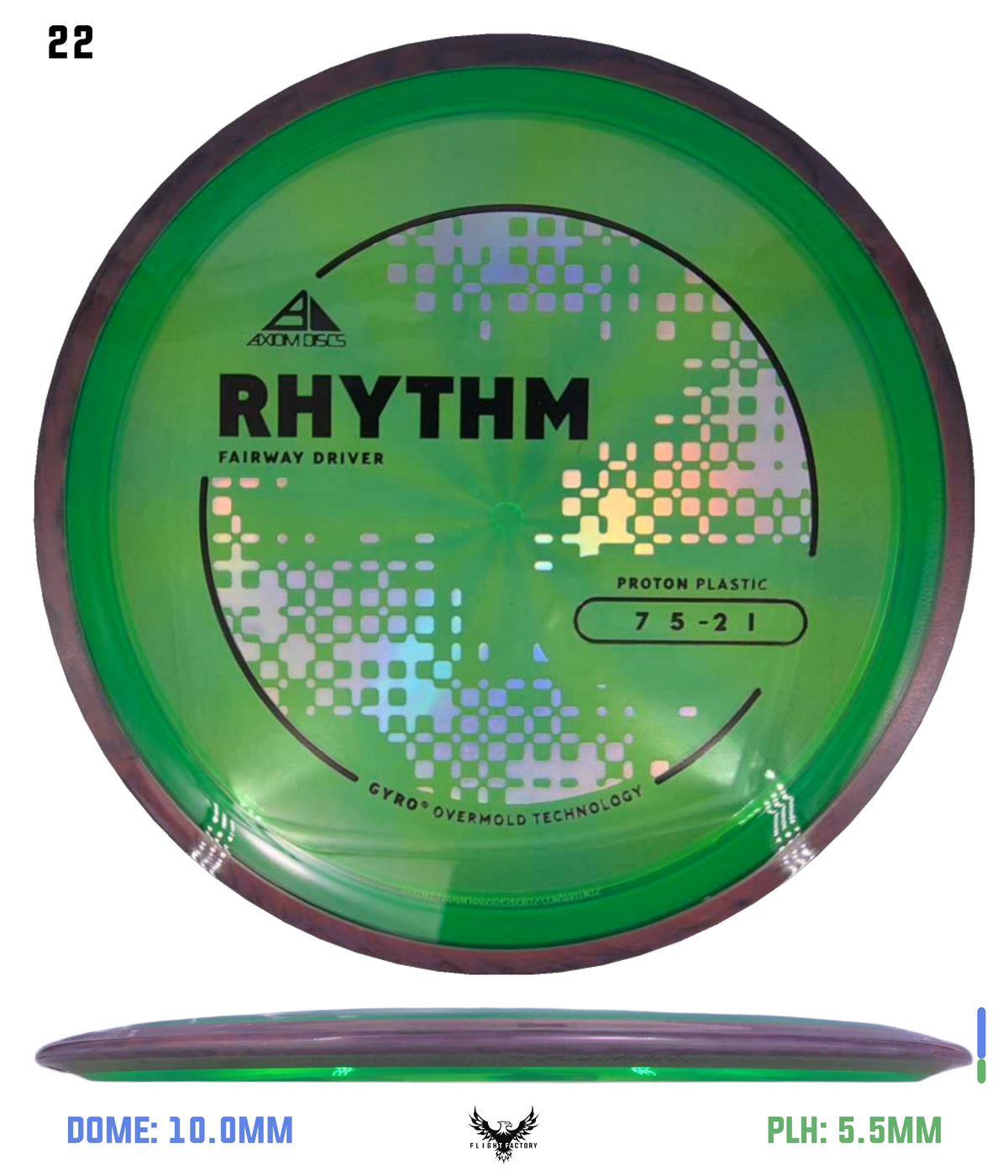Axiom Proton Rhythm - New Stock Stamp