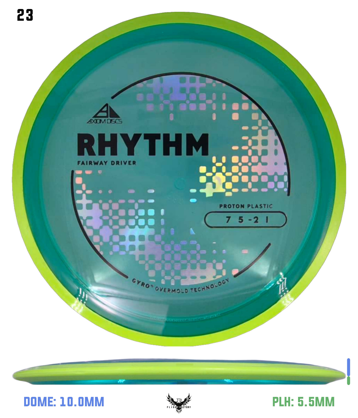 Axiom Proton Rhythm - New Stock Stamp