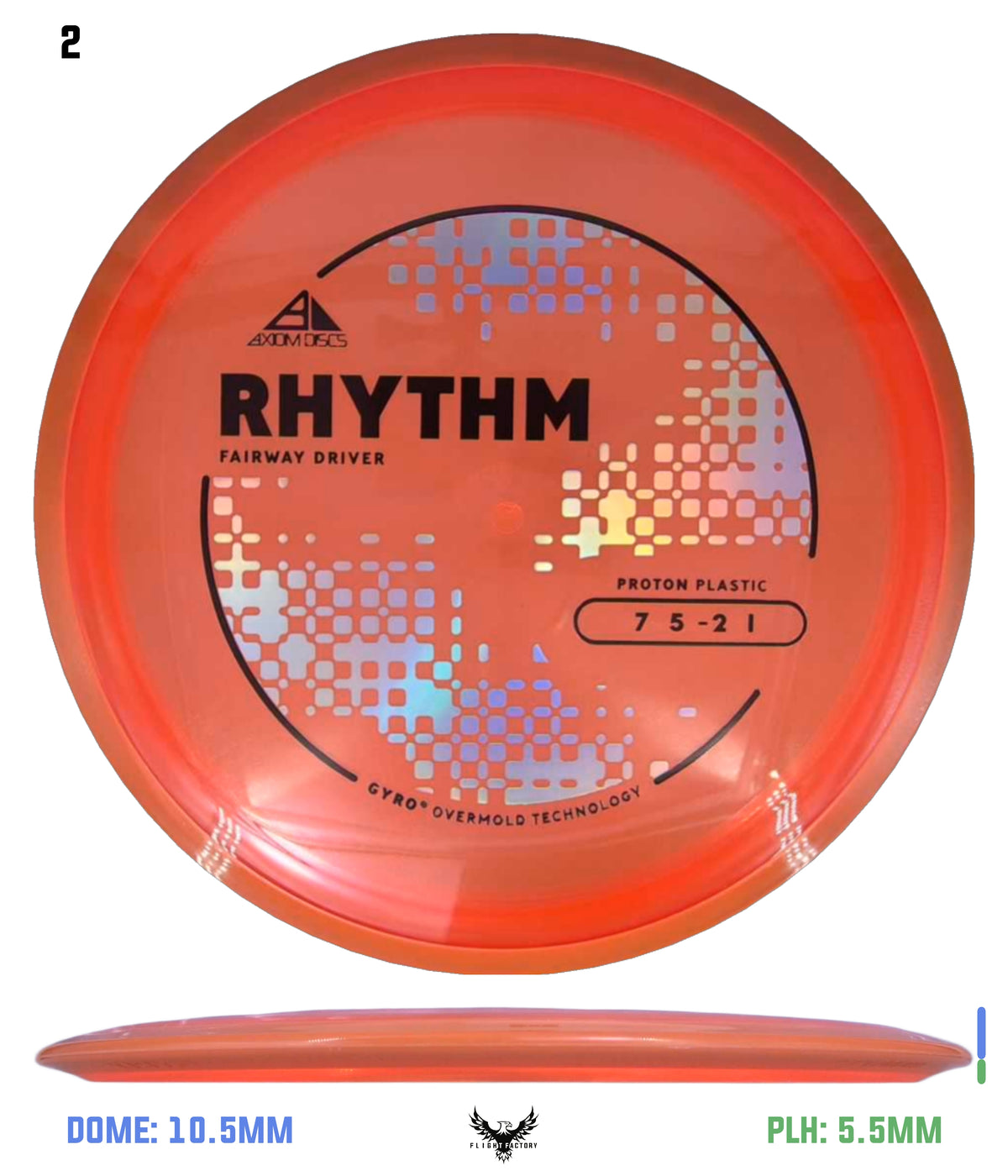 Axiom Proton Rhythm - New Stock Stamp