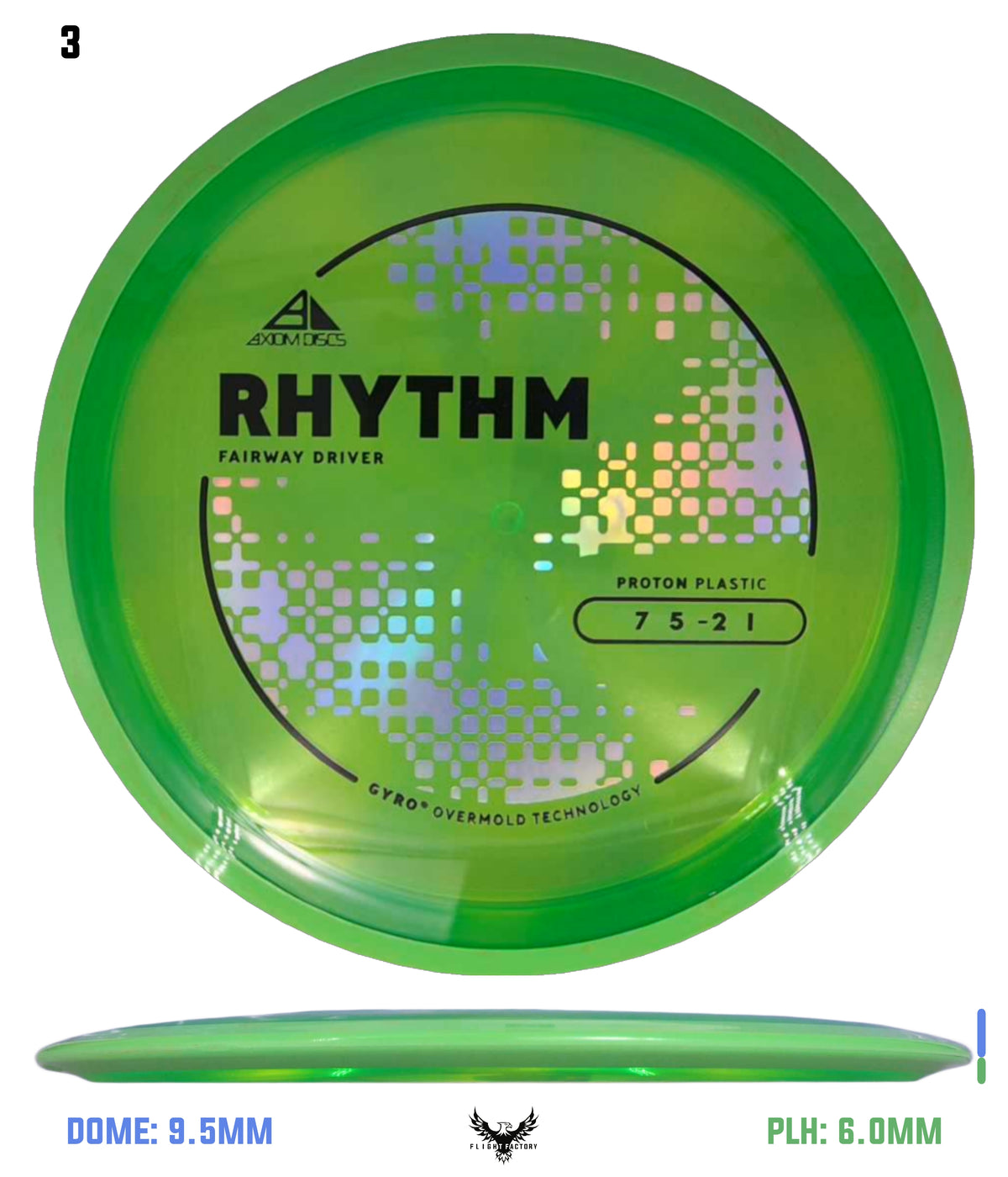 Axiom Proton Rhythm - New Stock Stamp
