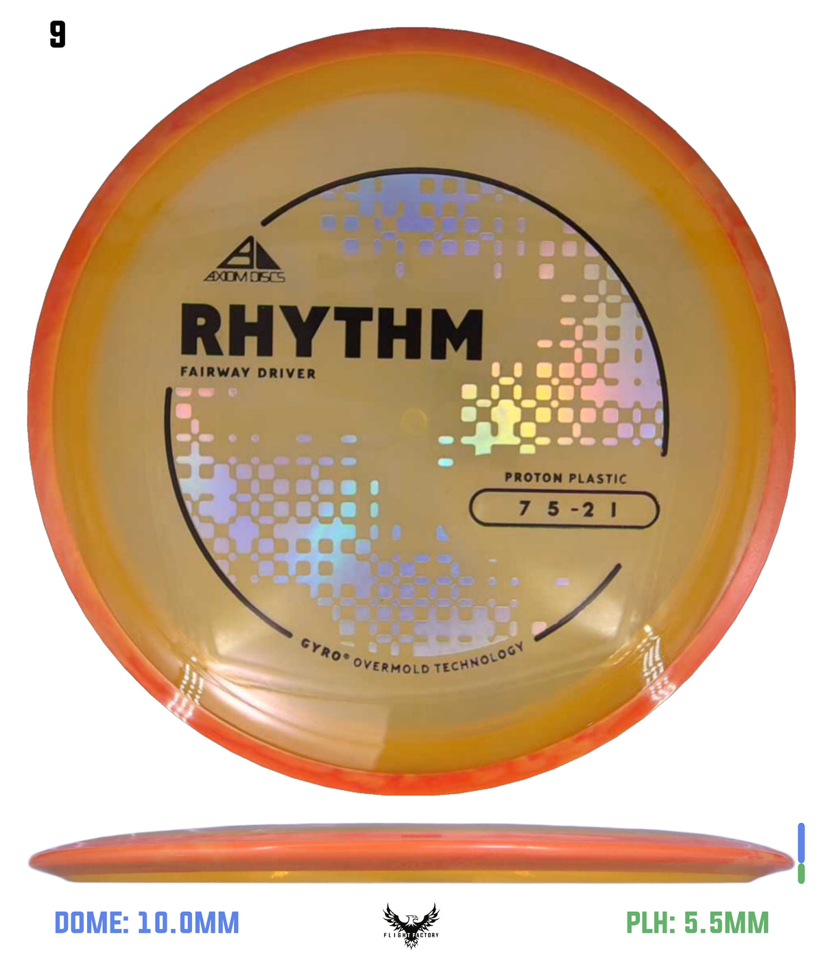 Axiom Proton Rhythm - New Stock Stamp