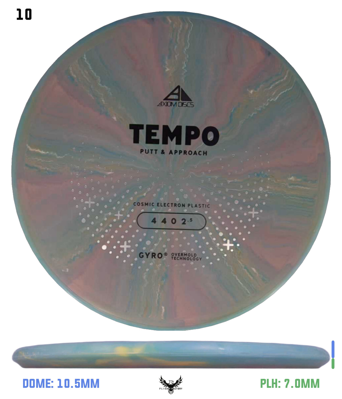 Axiom Cosmic Electron Tempo - New Stock Stamp
