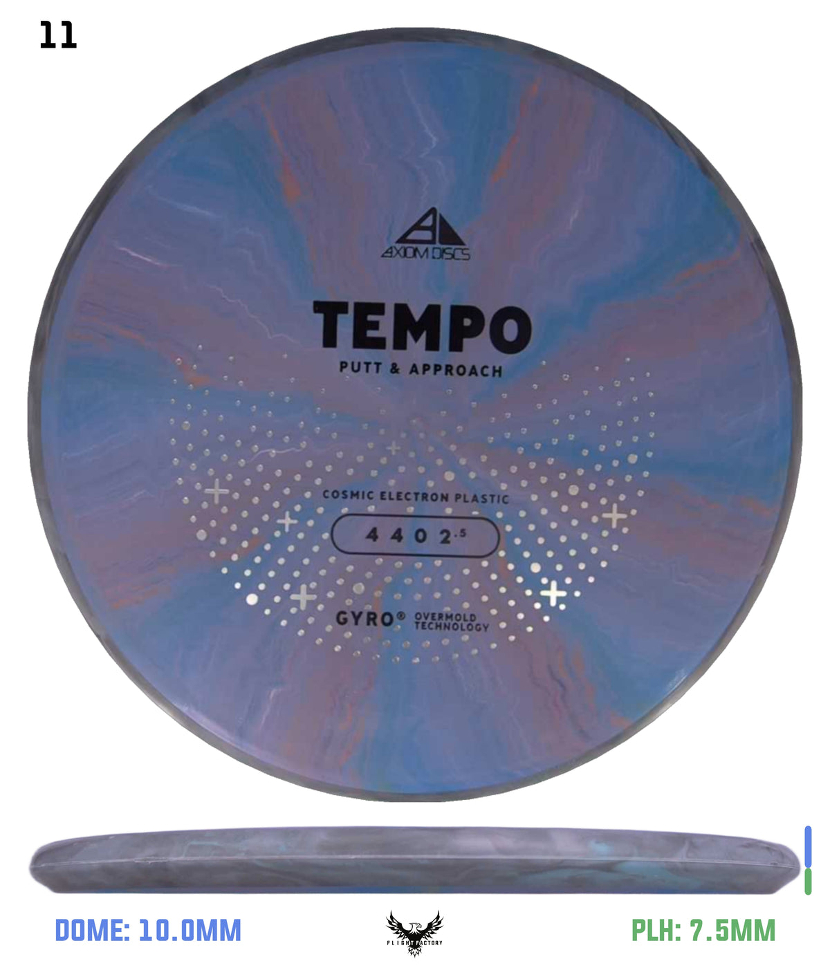 Axiom Cosmic Electron Tempo - New Stock Stamp