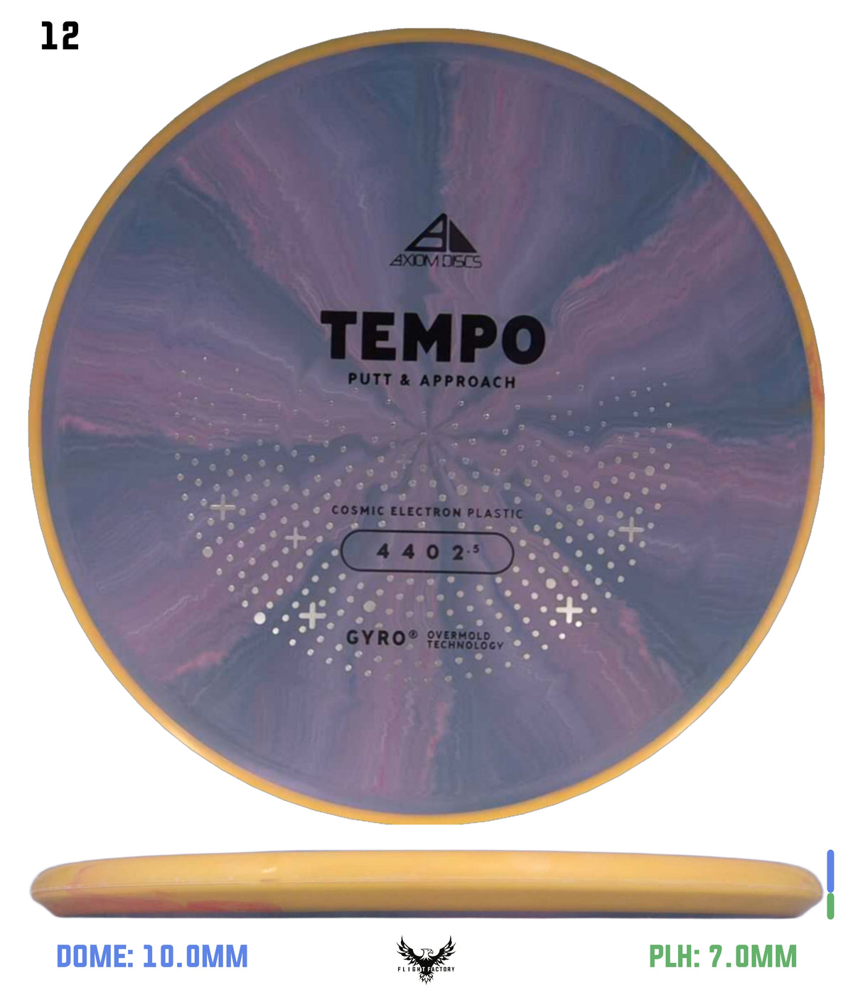 Axiom Cosmic Electron Tempo - New Stock Stamp