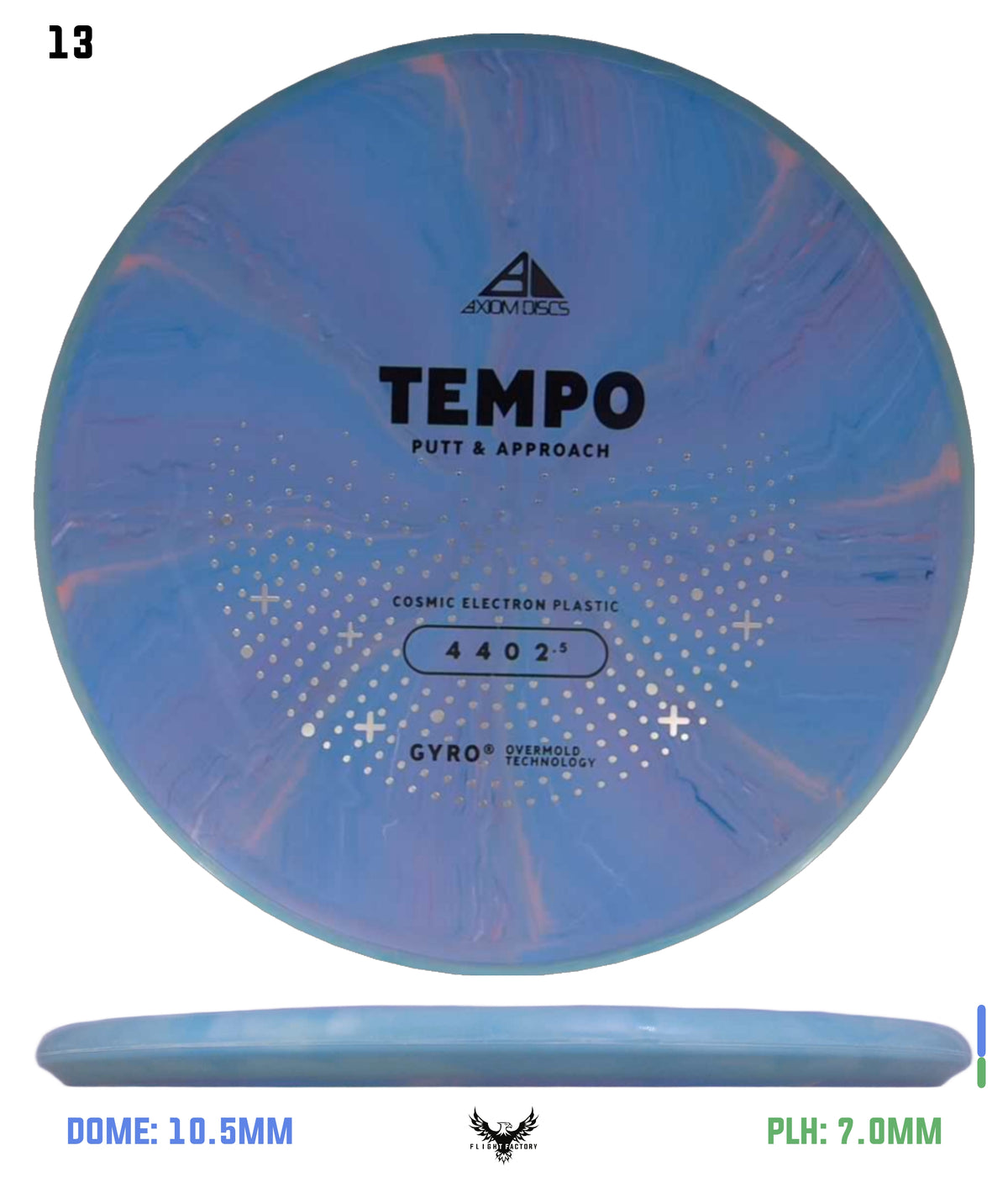 Axiom Cosmic Electron Tempo - New Stock Stamp