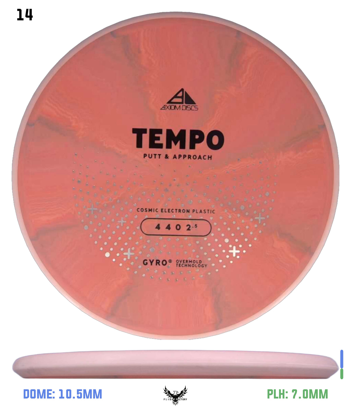 Axiom Cosmic Electron Tempo - New Stock Stamp