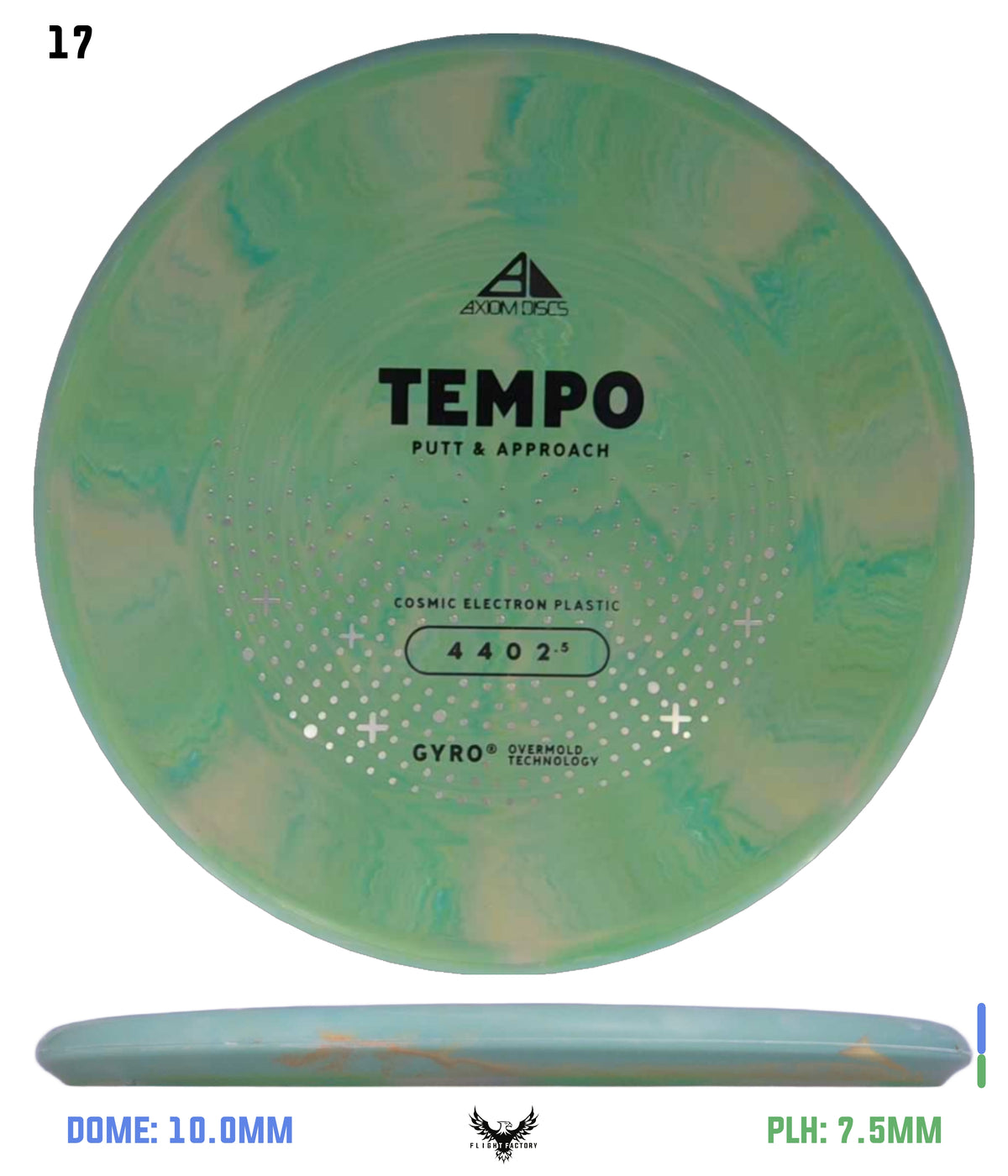 Axiom Cosmic Electron Tempo - New Stock Stamp