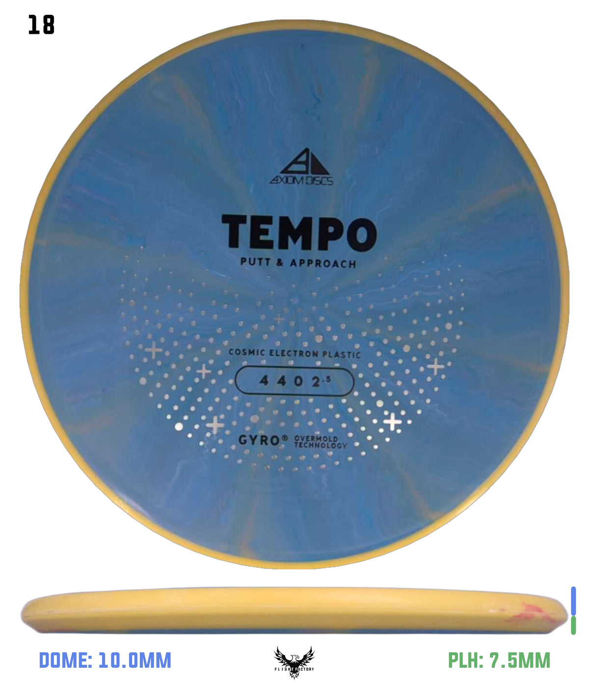 Axiom Cosmic Electron Tempo - New Stock Stamp