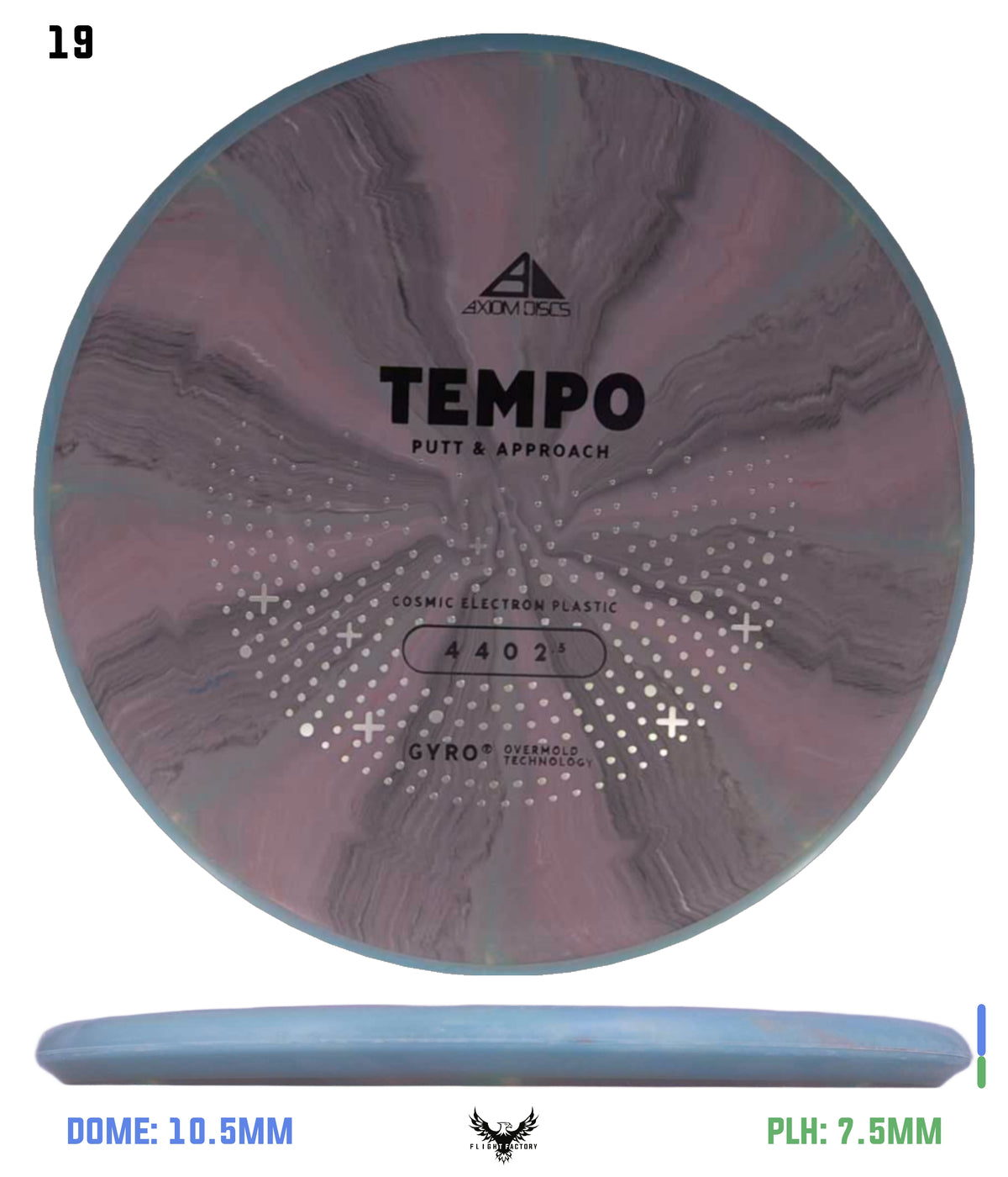 Axiom Cosmic Electron Tempo - New Stock Stamp