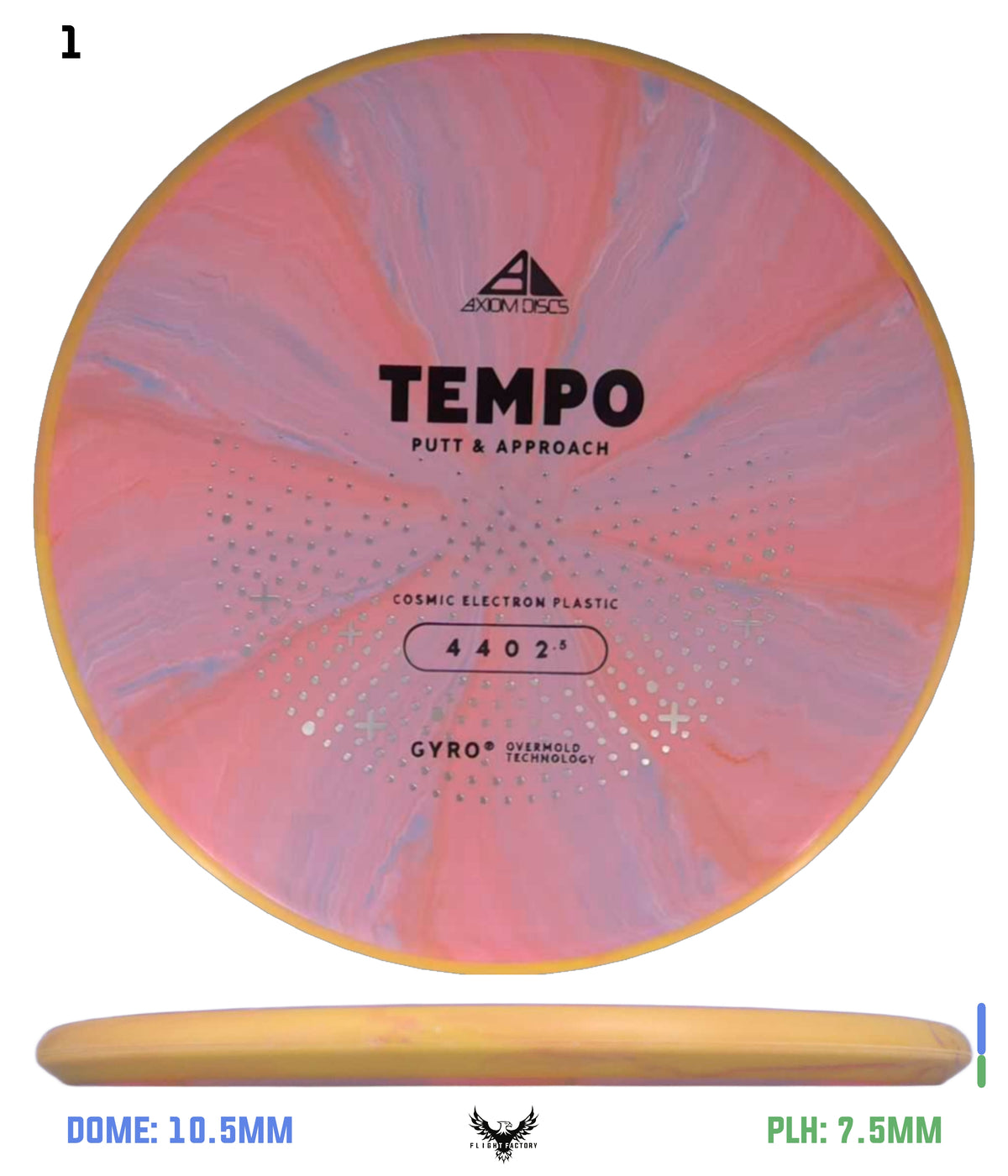 Axiom Cosmic Electron Tempo - New Stock Stamp