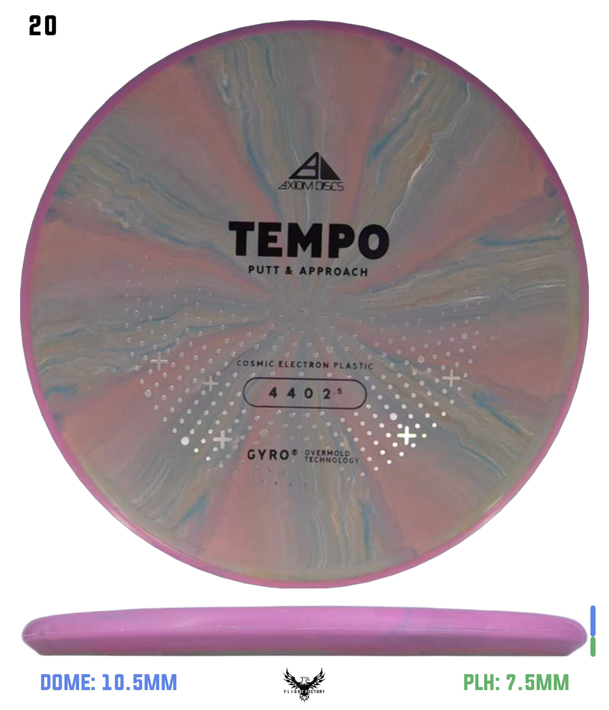 Axiom Cosmic Electron Tempo - New Stock Stamp