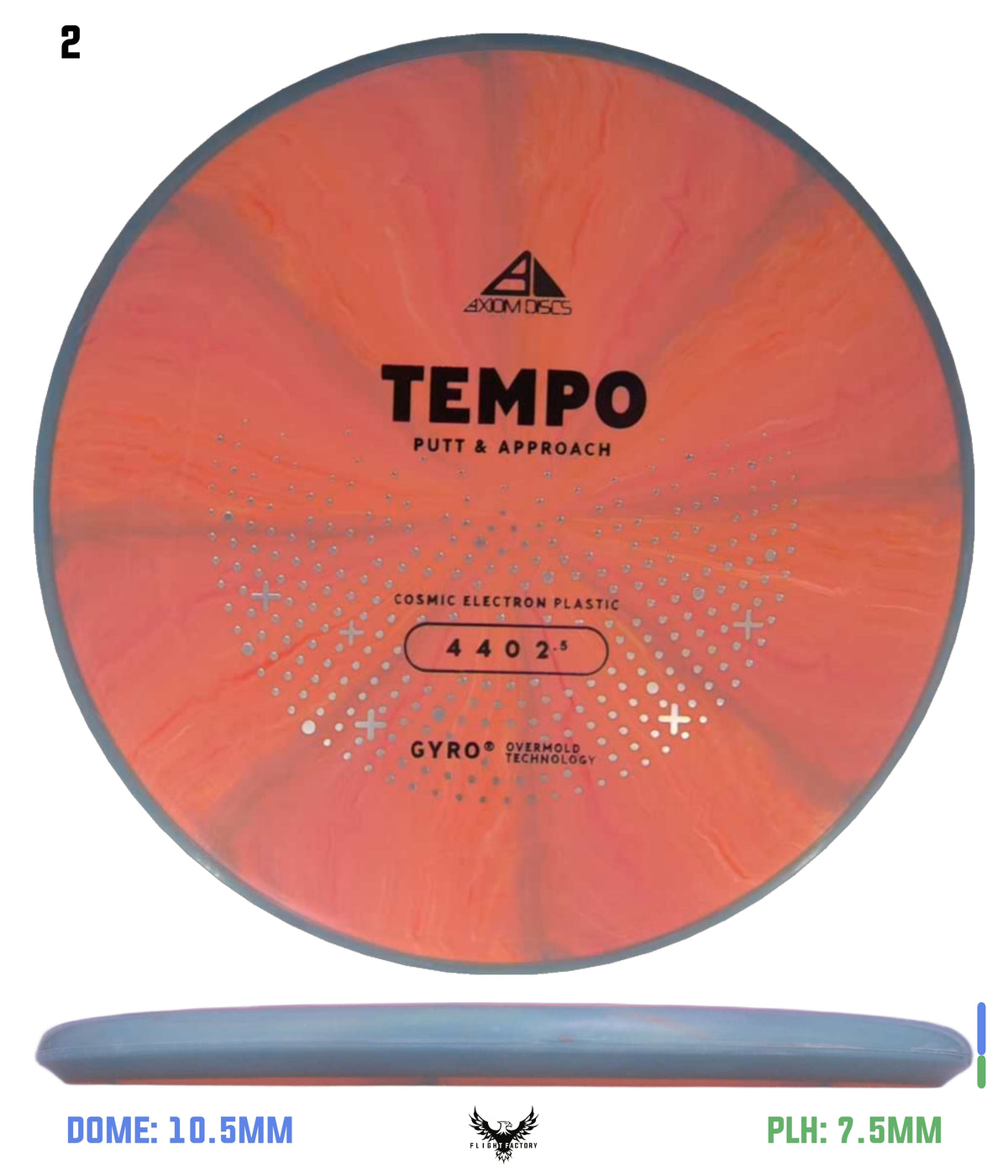 Axiom Cosmic Electron Tempo - New Stock Stamp