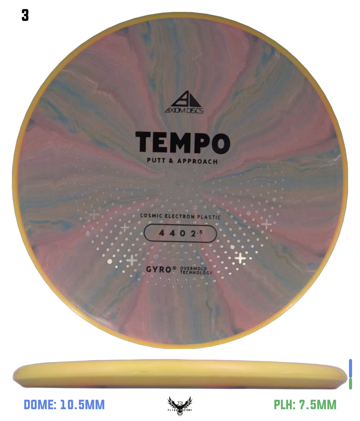 Axiom Cosmic Electron Tempo - New Stock Stamp