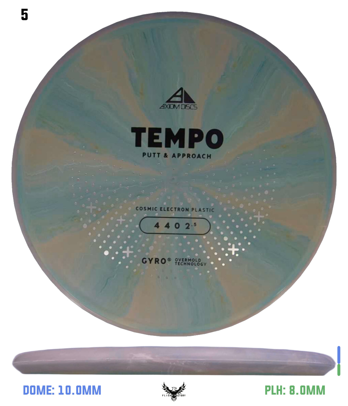 Axiom Cosmic Electron Tempo - New Stock Stamp