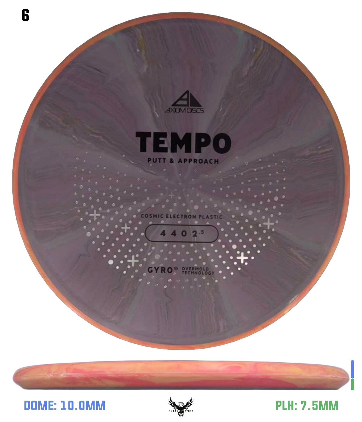 Axiom Cosmic Electron Tempo - New Stock Stamp