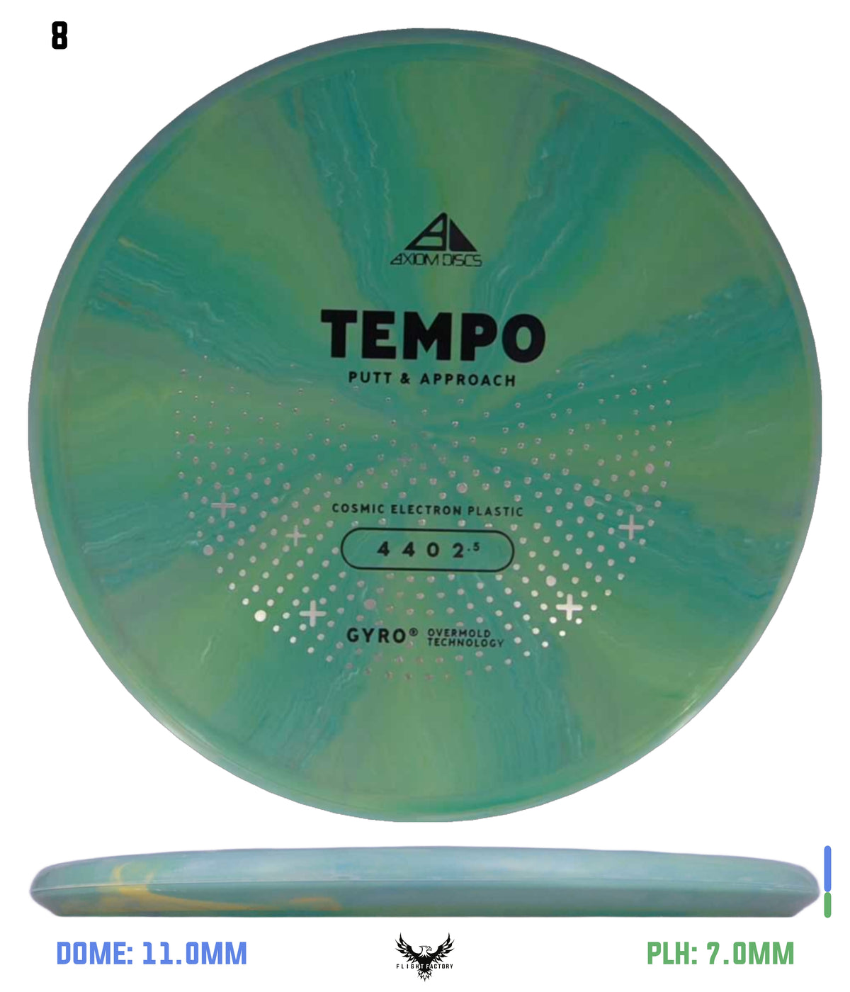 Axiom Cosmic Electron Tempo - New Stock Stamp