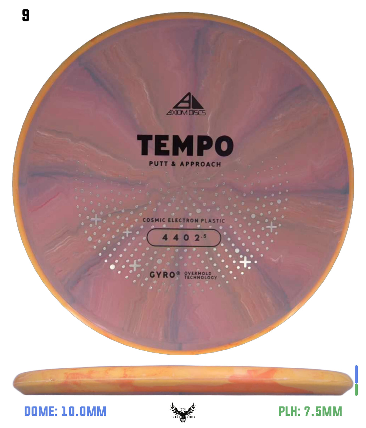 Axiom Cosmic Electron Tempo - New Stock Stamp