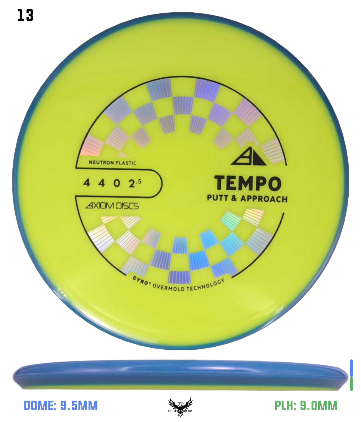 Axiom Neutron Tempo - New Stock Stamp