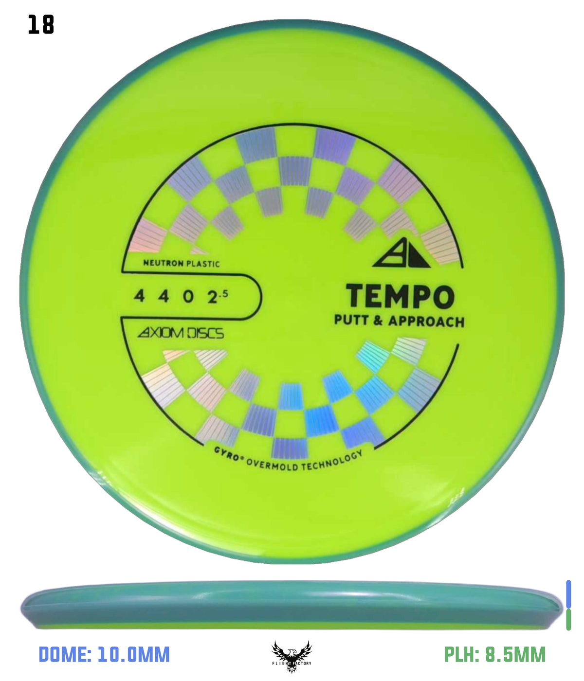 Axiom Neutron Tempo - New Stock Stamp
