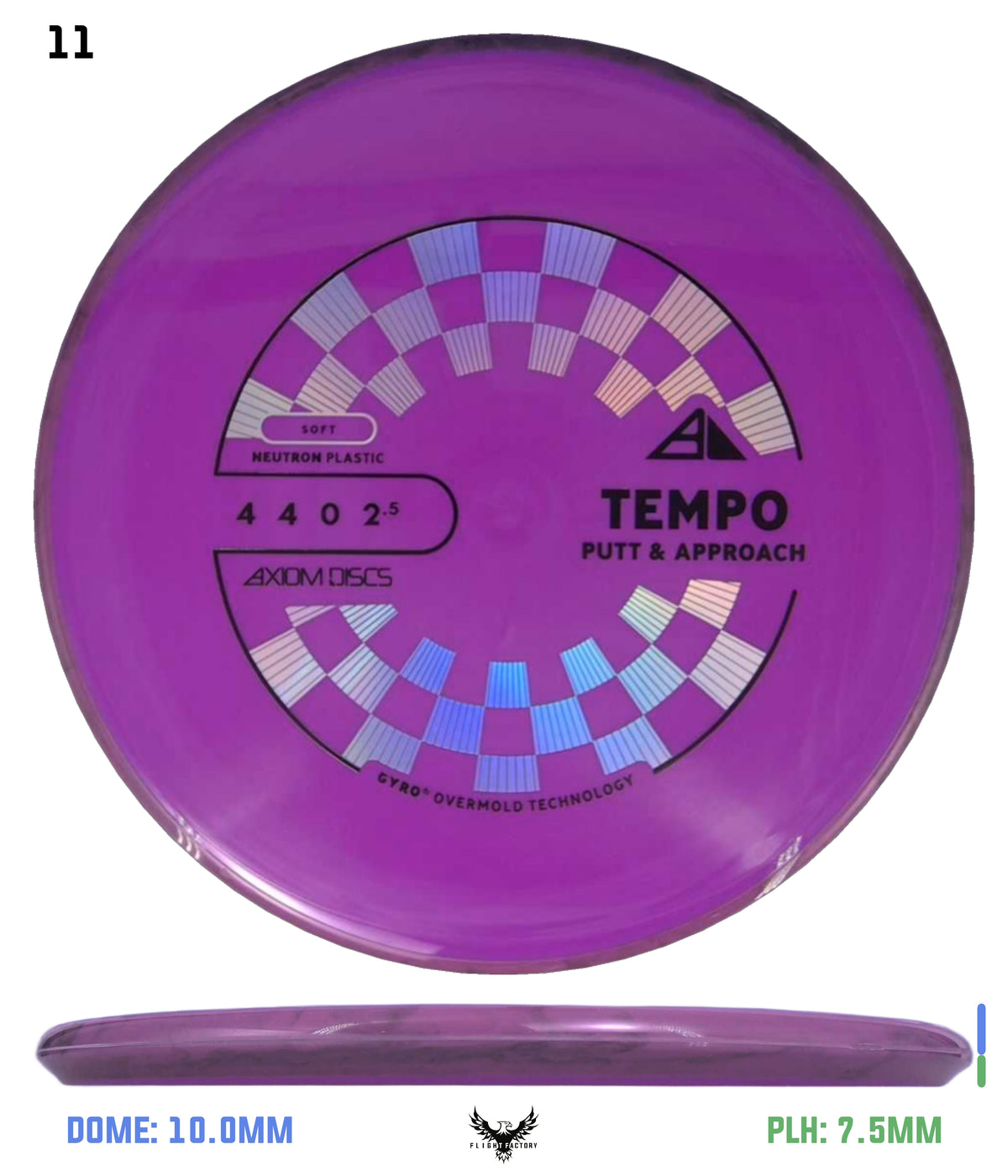 Axiom Neutron Soft Tempo - New Stock Stamp