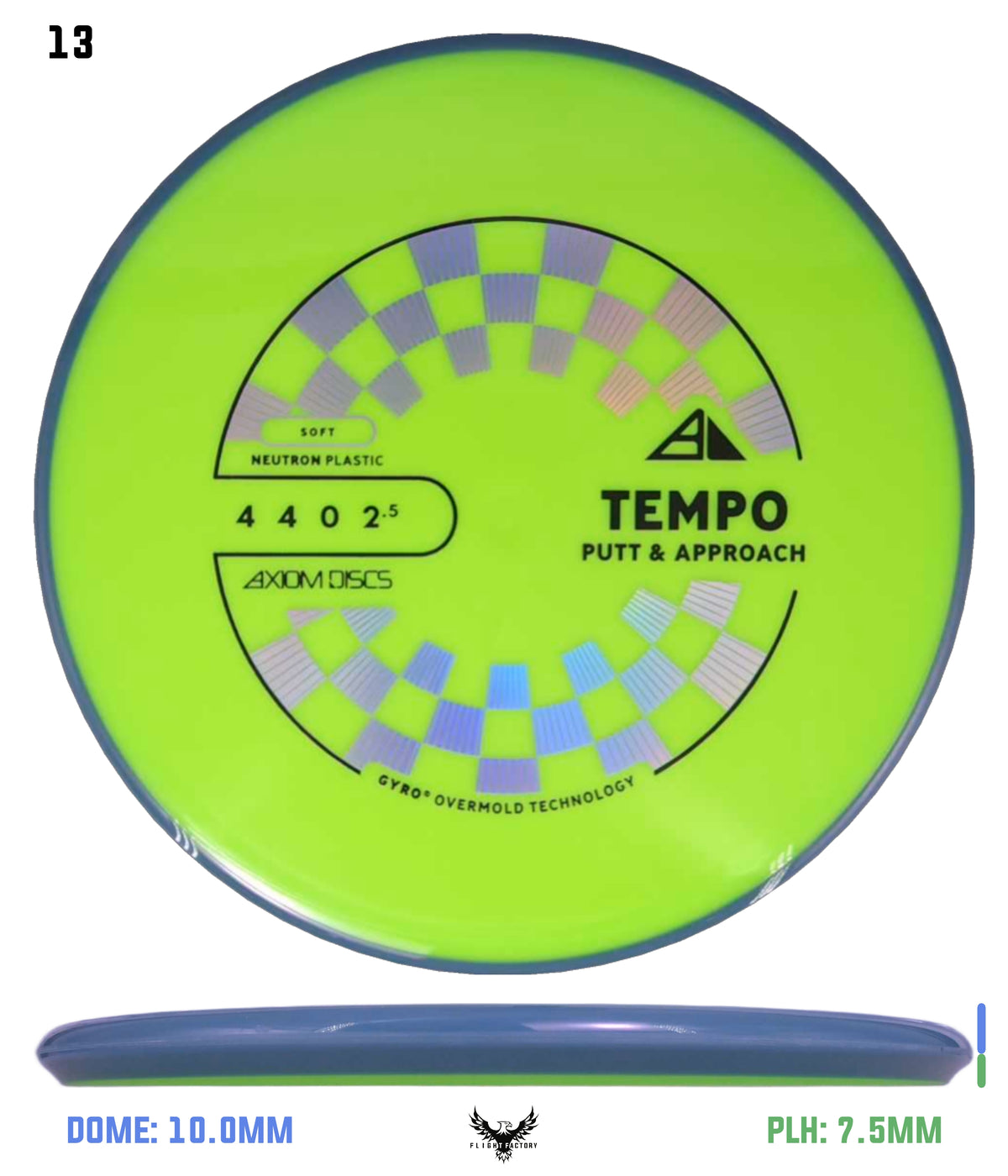 Axiom Neutron Soft Tempo - New Stock Stamp