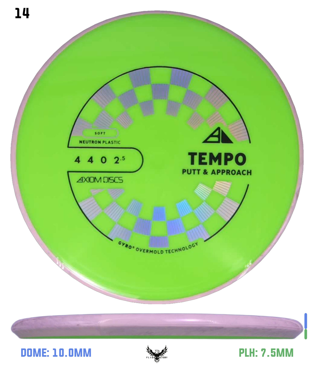 Axiom Neutron Soft Tempo - New Stock Stamp