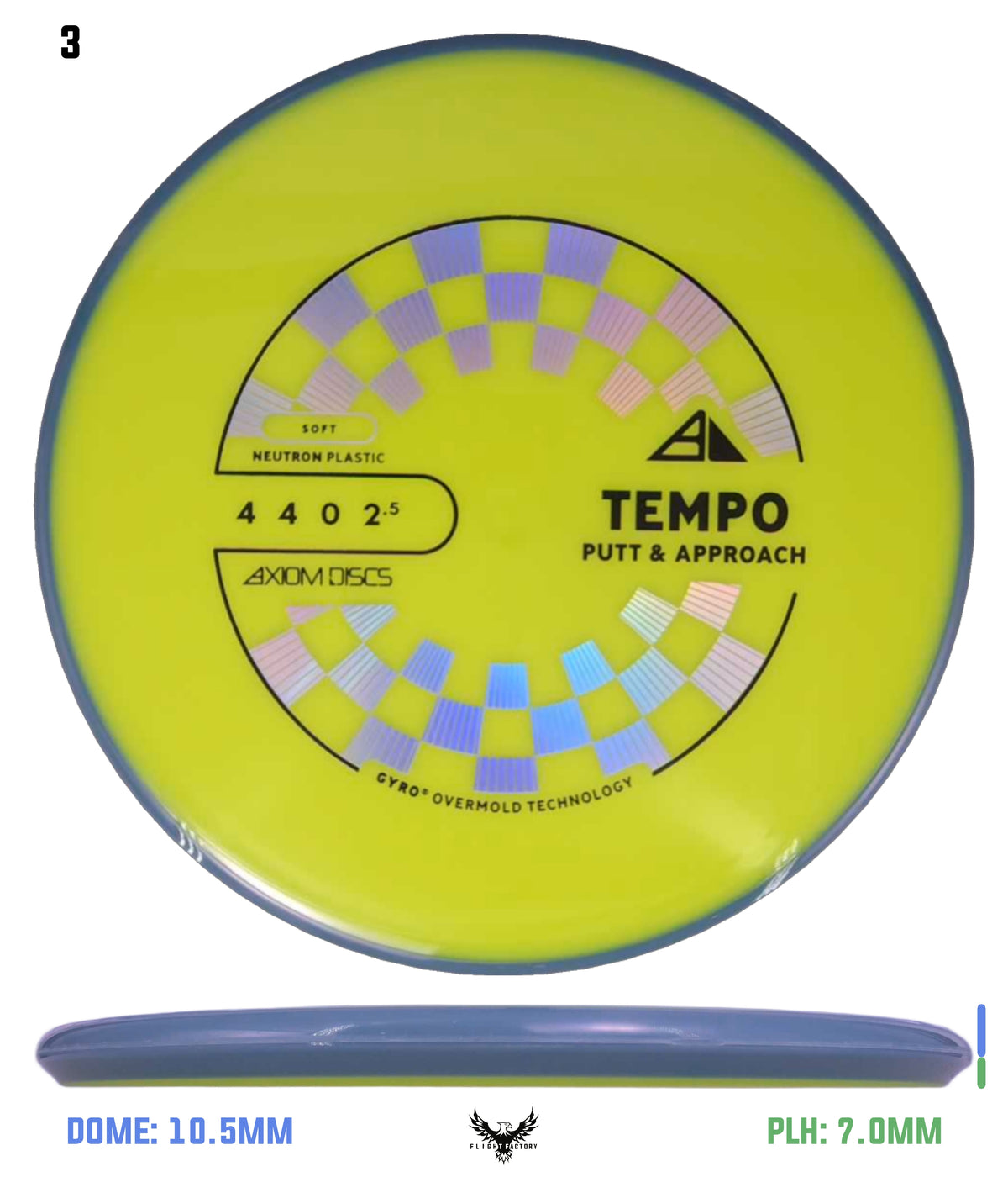 Axiom Neutron Soft Tempo - New Stock Stamp