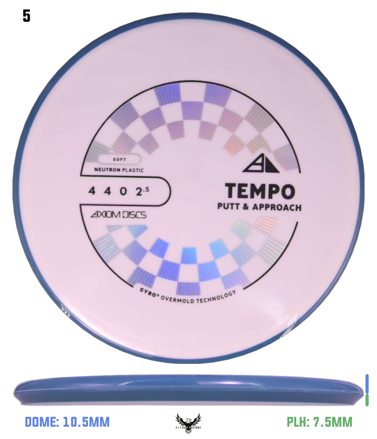 Axiom Neutron Soft Tempo - New Stock Stamp
