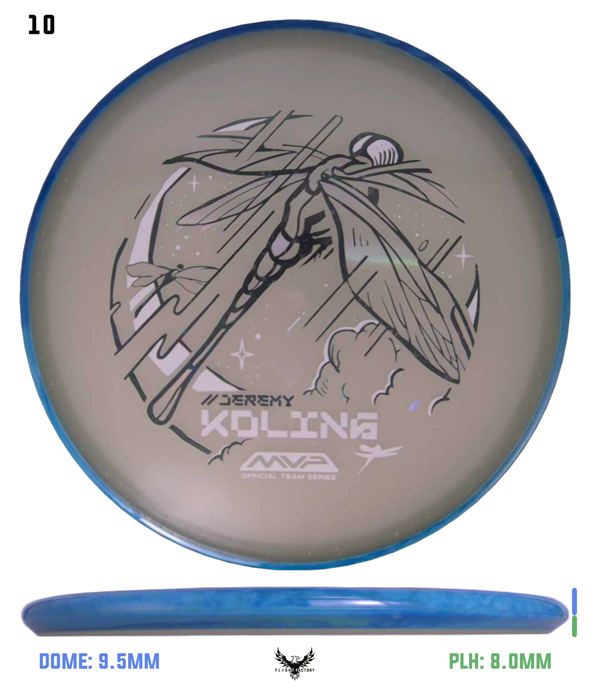 Axiom Jeremy Koling "Big Jerm" Particle Eclipse Tempo - Dragonfly (Limit 1 Per Customer)