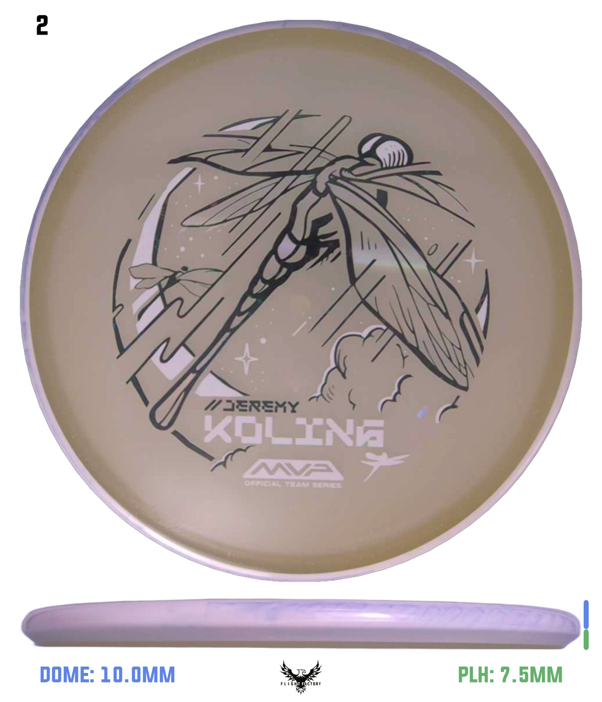 Axiom Jeremy Koling "Big Jerm" Particle Eclipse Tempo - Dragonfly (Limit 1 Per Customer)