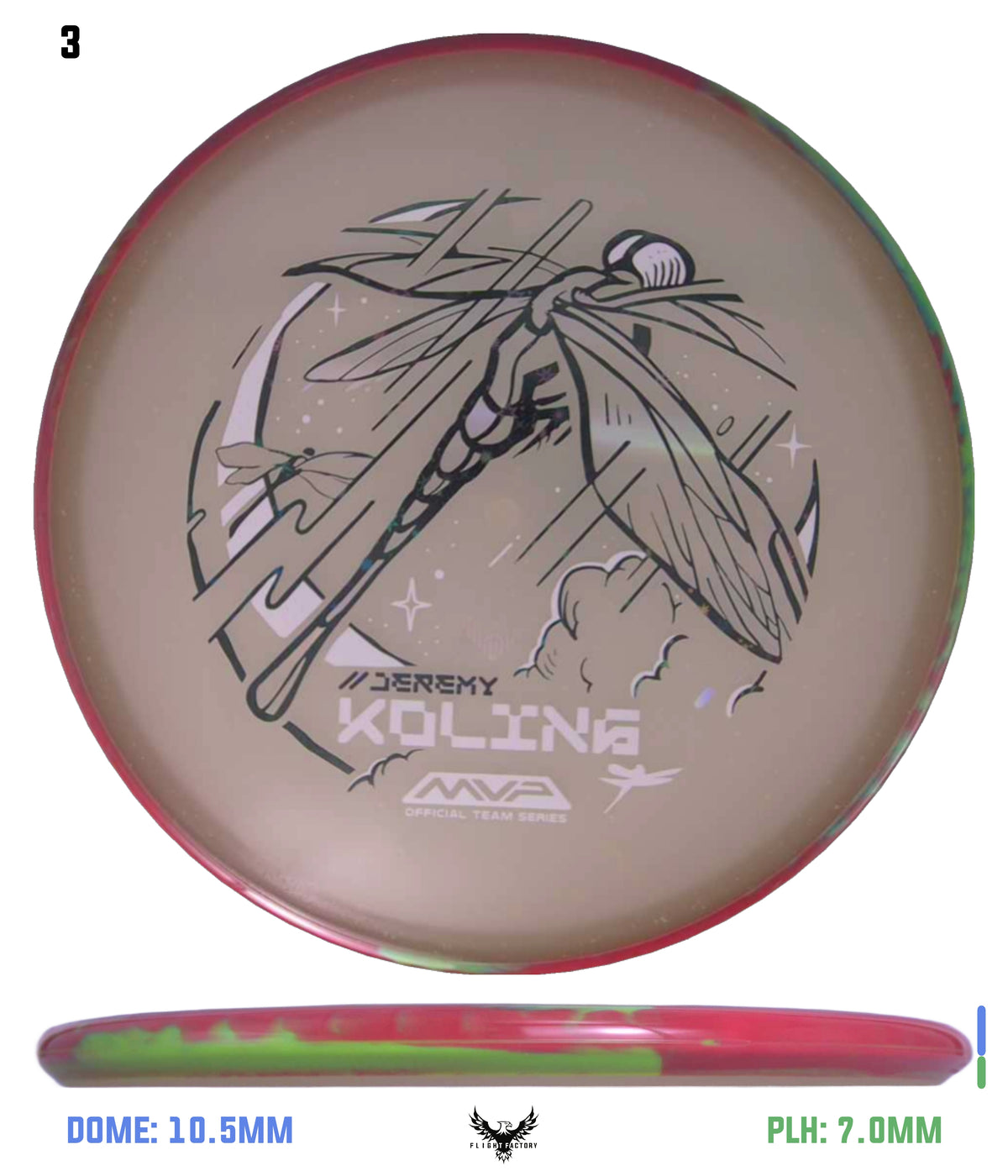 Axiom Jeremy Koling "Big Jerm" Particle Eclipse Tempo - Dragonfly (Limit 1 Per Customer)