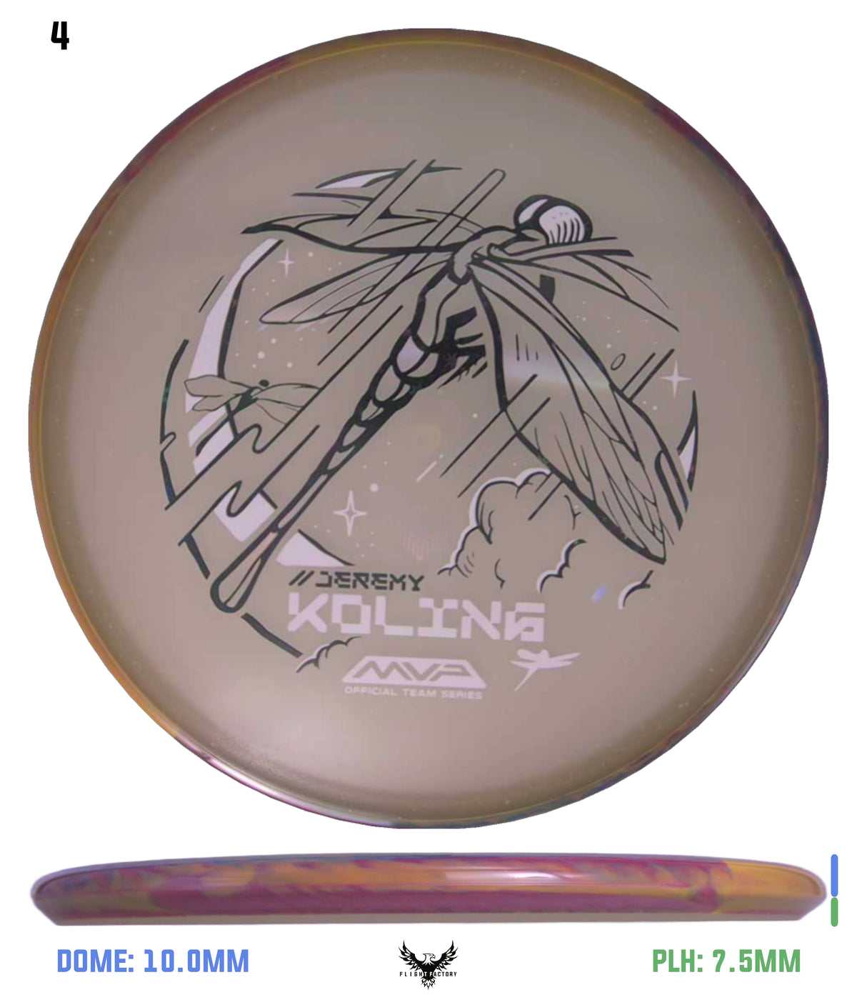 Axiom Jeremy Koling "Big Jerm" Particle Eclipse Tempo - Dragonfly (Limit 1 Per Customer)