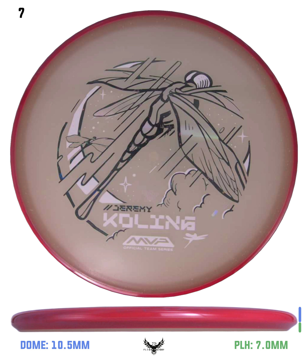 Axiom Jeremy Koling "Big Jerm" Particle Eclipse Tempo - Dragonfly (Limit 1 Per Customer)