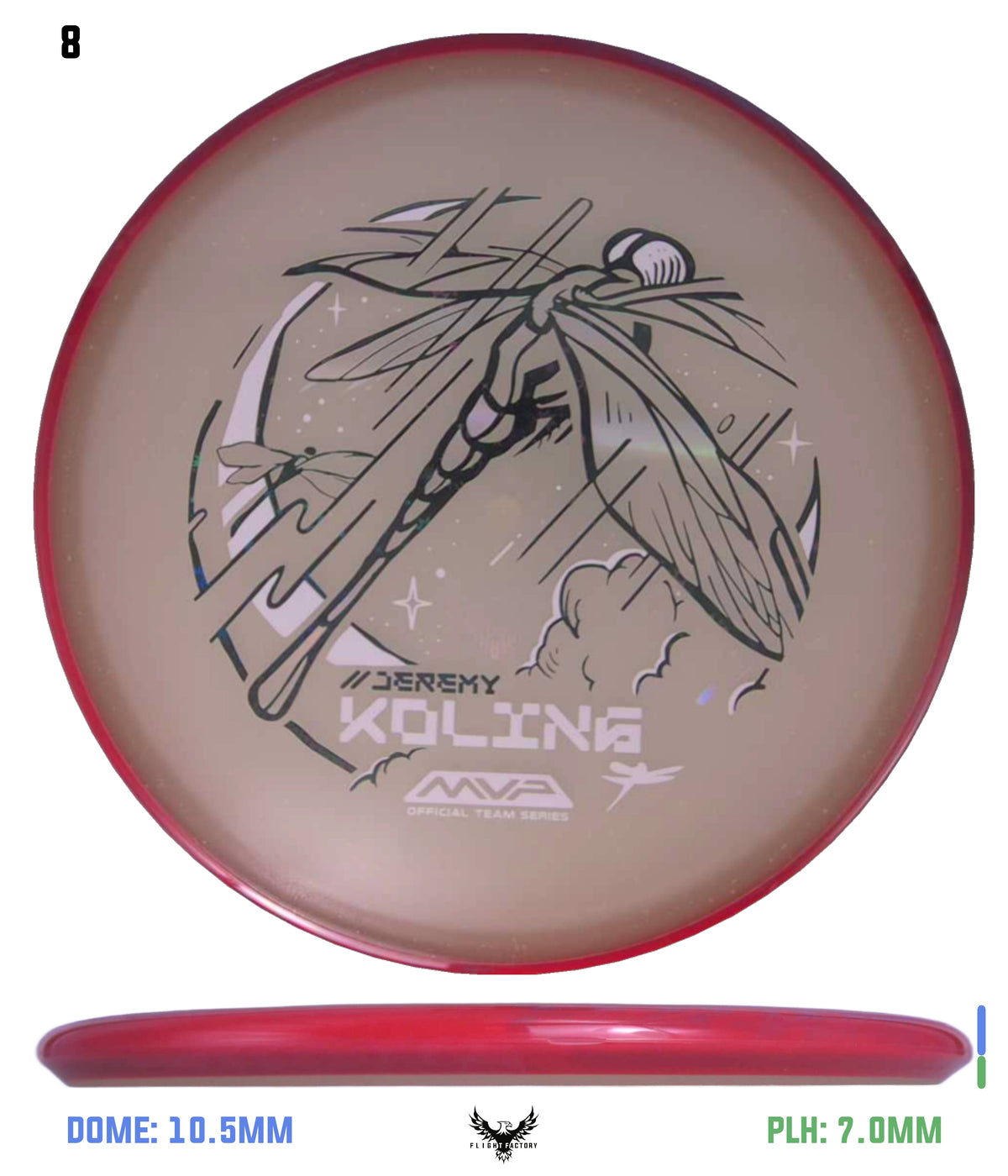Axiom Jeremy Koling "Big Jerm" Particle Eclipse Tempo - Dragonfly (Limit 1 Per Customer)