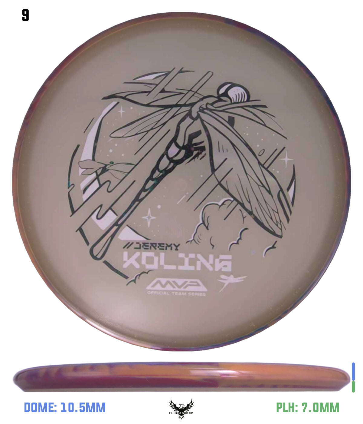 Axiom Jeremy Koling "Big Jerm" Particle Eclipse Tempo - Dragonfly (Limit 1 Per Customer)