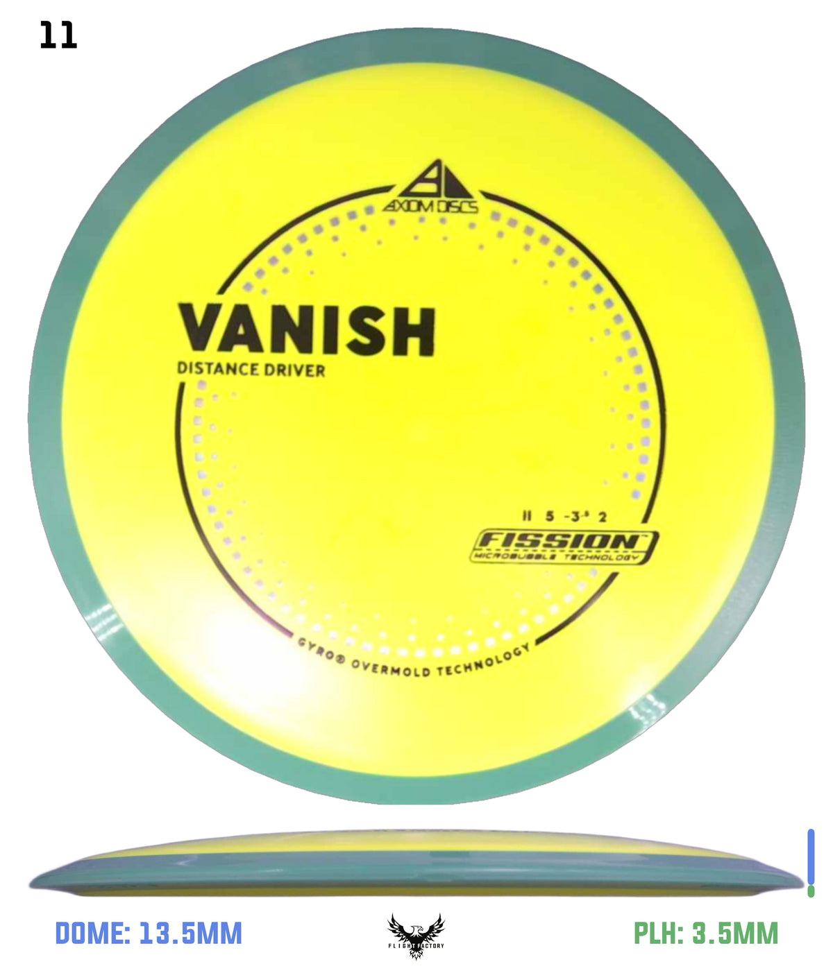 Axiom Fission Vanish - New Stock Stamp