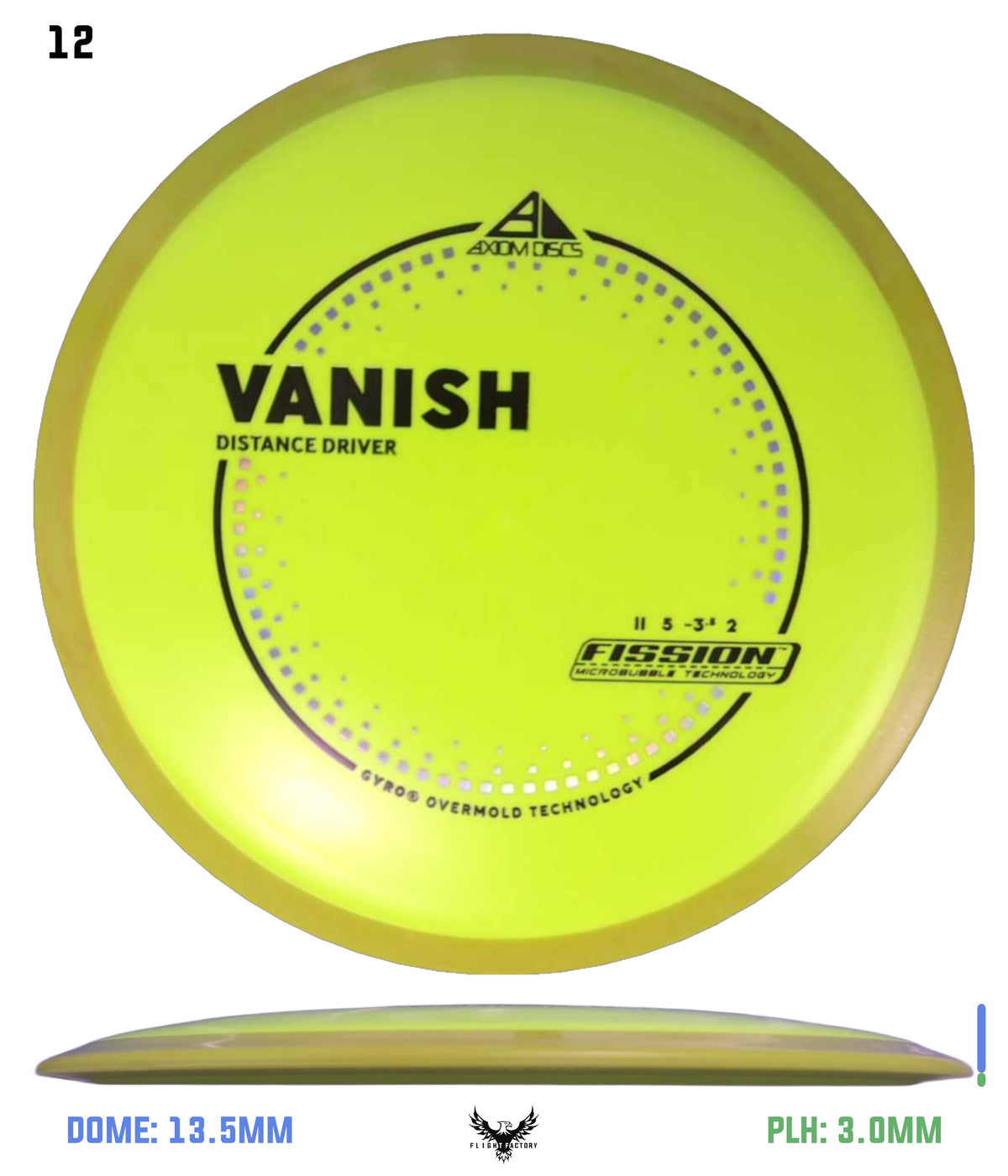Axiom Fission Vanish - New Stock Stamp