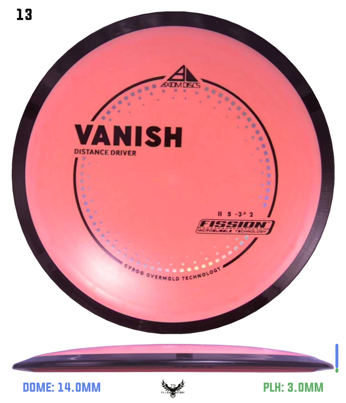 Axiom Fission Vanish - New Stock Stamp