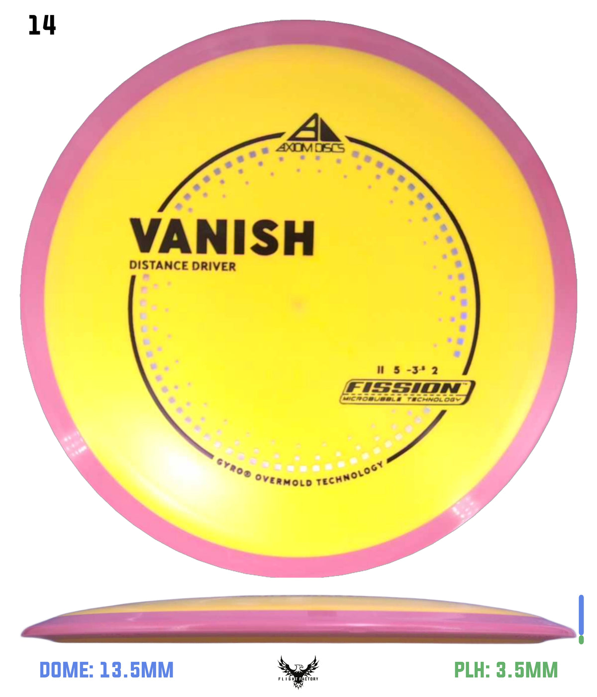 Axiom Fission Vanish - New Stock Stamp