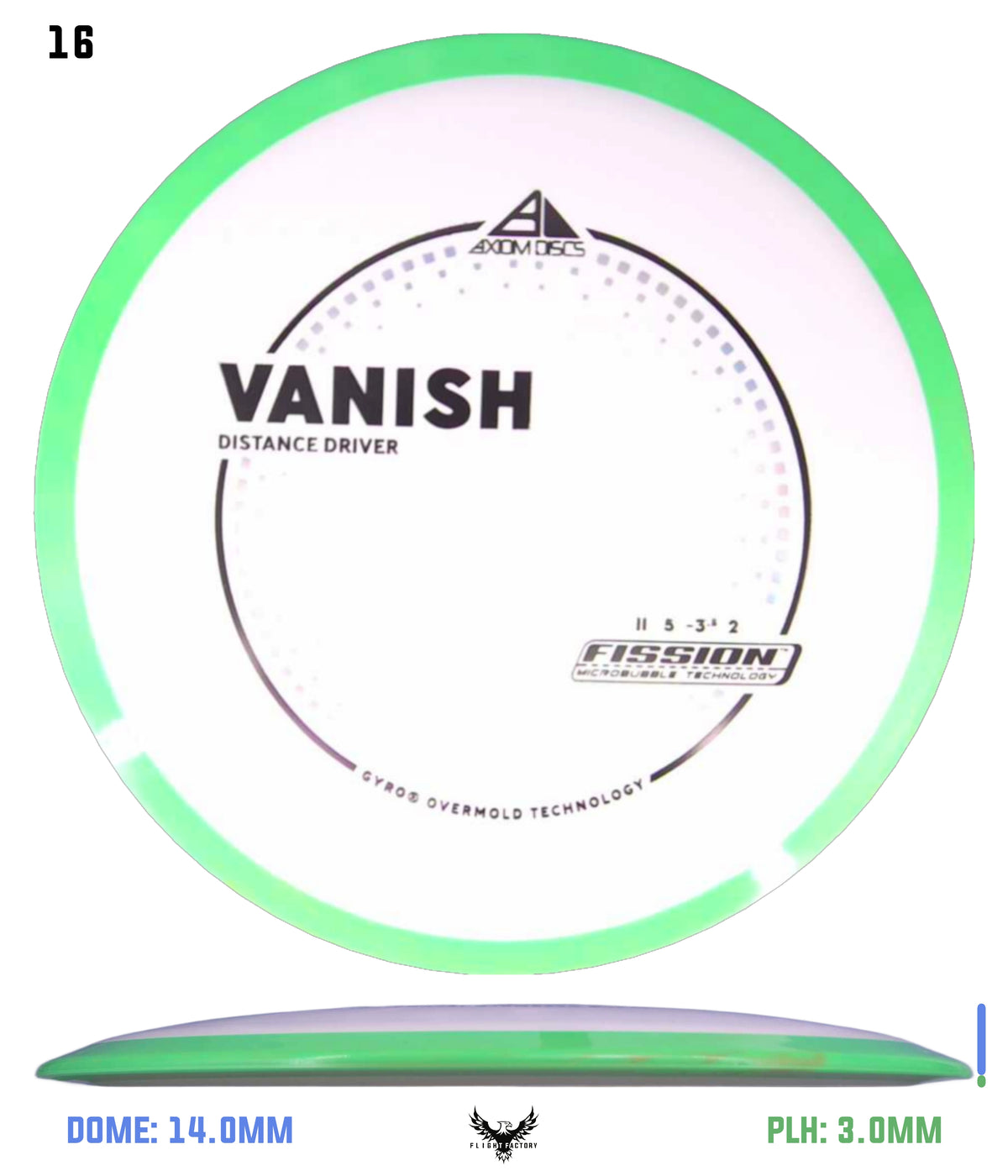 Axiom Fission Vanish - New Stock Stamp