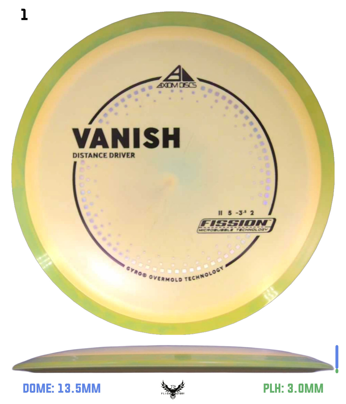 Axiom Fission Vanish - New Stock Stamp