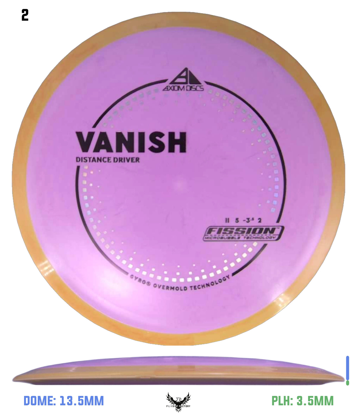 Axiom Fission Vanish - New Stock Stamp