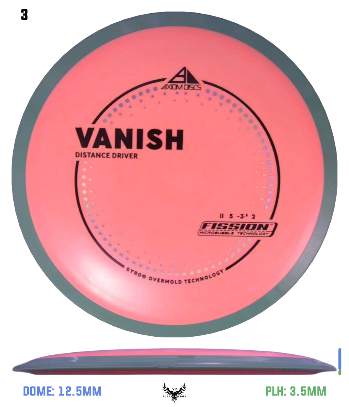Axiom Fission Vanish - New Stock Stamp