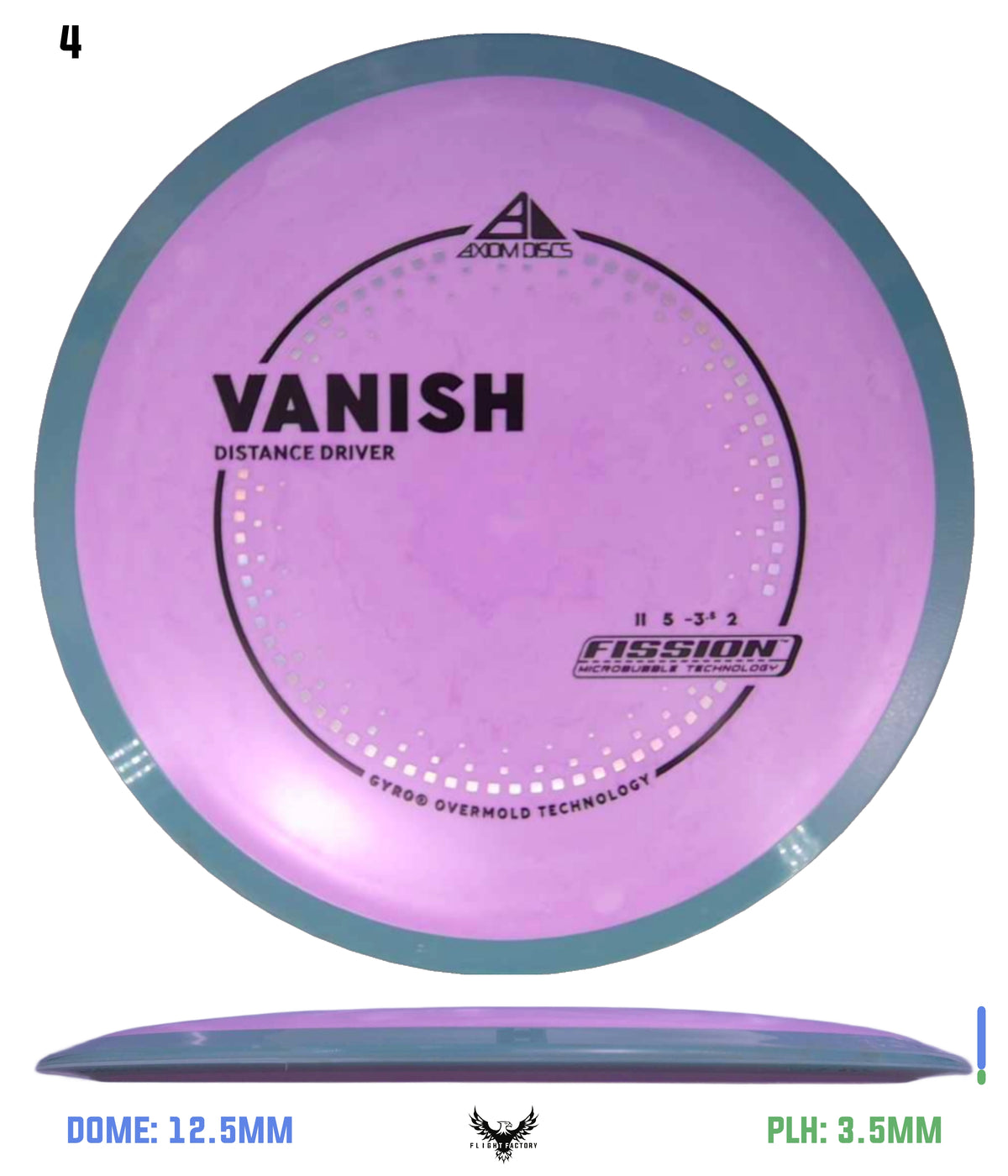 Axiom Fission Vanish - New Stock Stamp