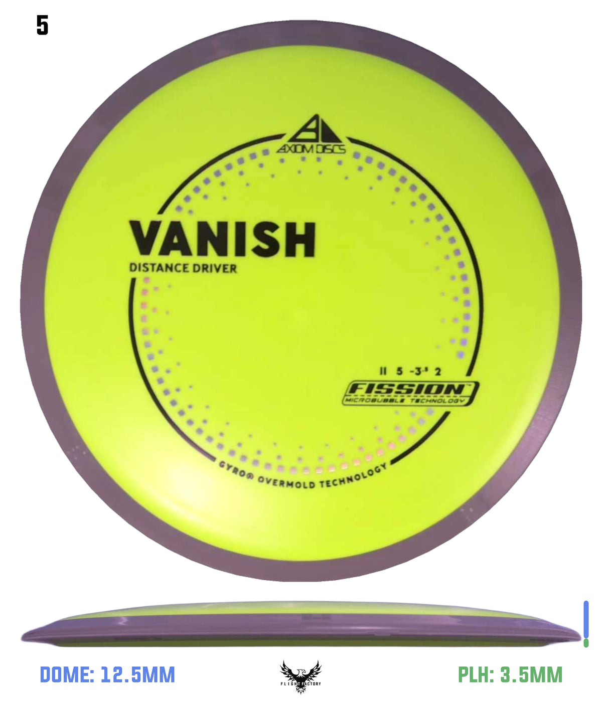 Axiom Fission Vanish - New Stock Stamp