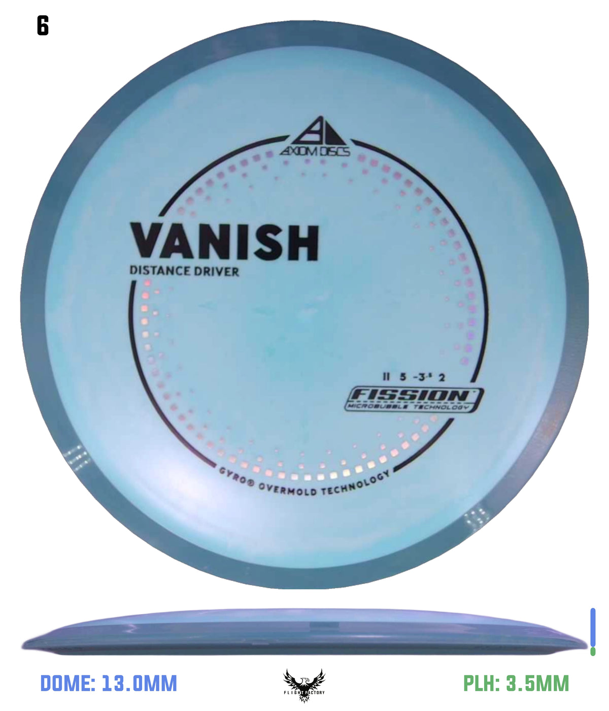 Axiom Fission Vanish - New Stock Stamp